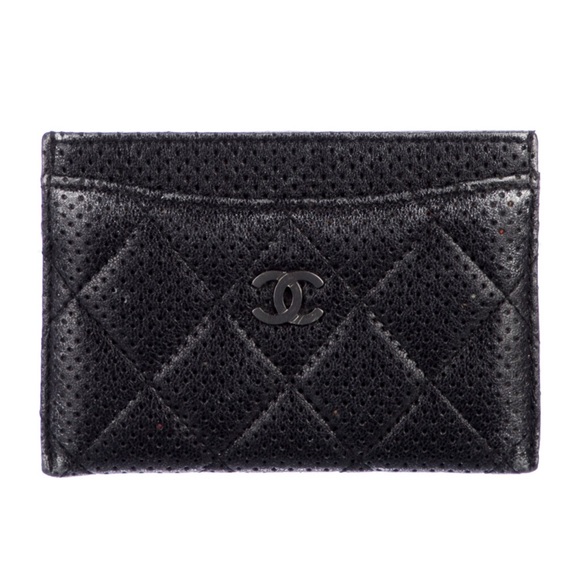 AUTH CHANEL Card Holder Case Black - Picture 2 of 3